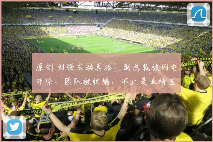 原创 刘强东动真格！副总裁被闪电开除，团队被收编，不止是业绩差